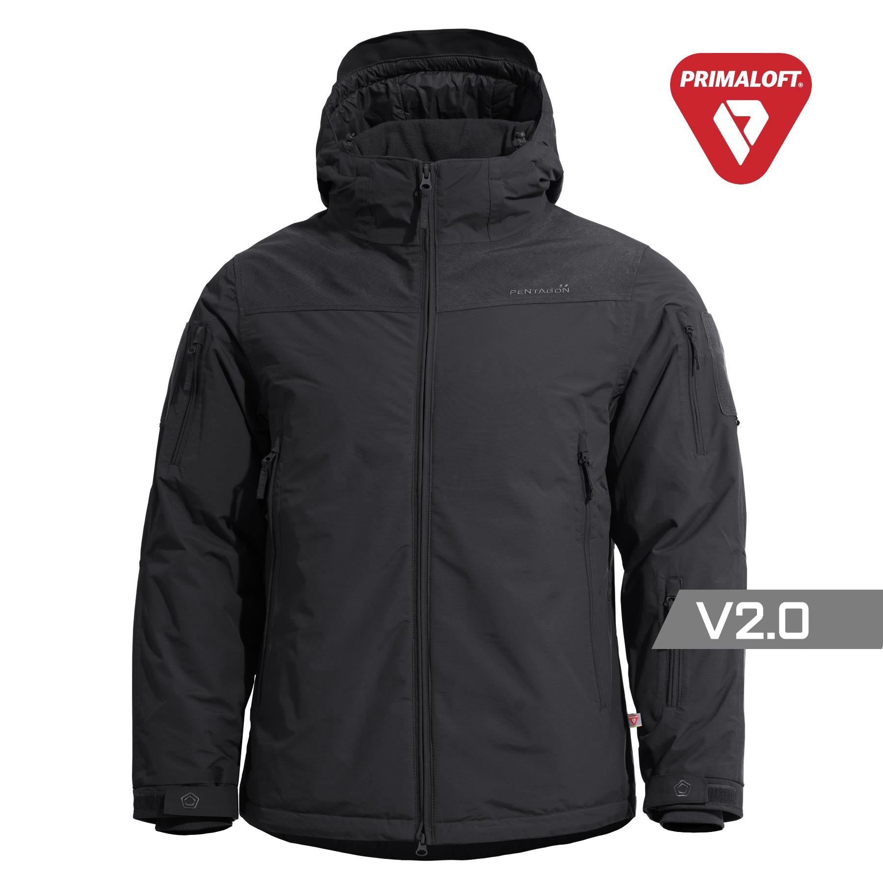 Geaca Lcp V2.0 Primaloft® Parka Black Pentagon Tactical - Protecție Supremă și Confort la Extreme