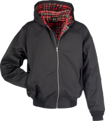 Geaca Lord Canterbury Hooded Negru Brandit - Stil Urban Esential
