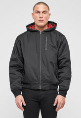 Geaca Lord Canterbury Hooded Winter Negru Brandit - Caldura si Protectie