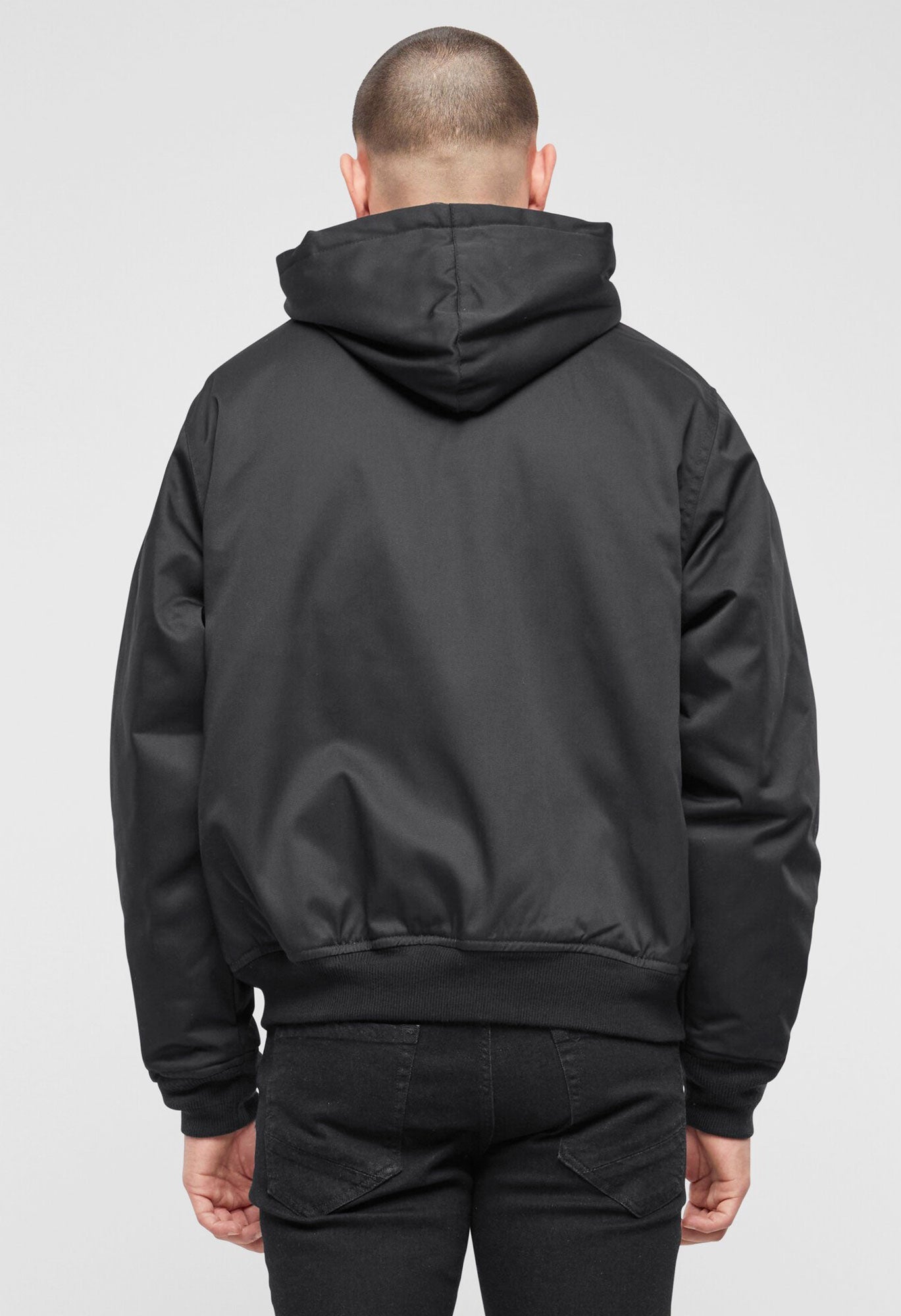 Geaca Lord Canterbury Hooded Winter Negru Brandit - Caldura si Protectie