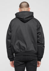 Geaca Lord Canterbury Hooded Winter Negru Brandit - Caldura si Protectie