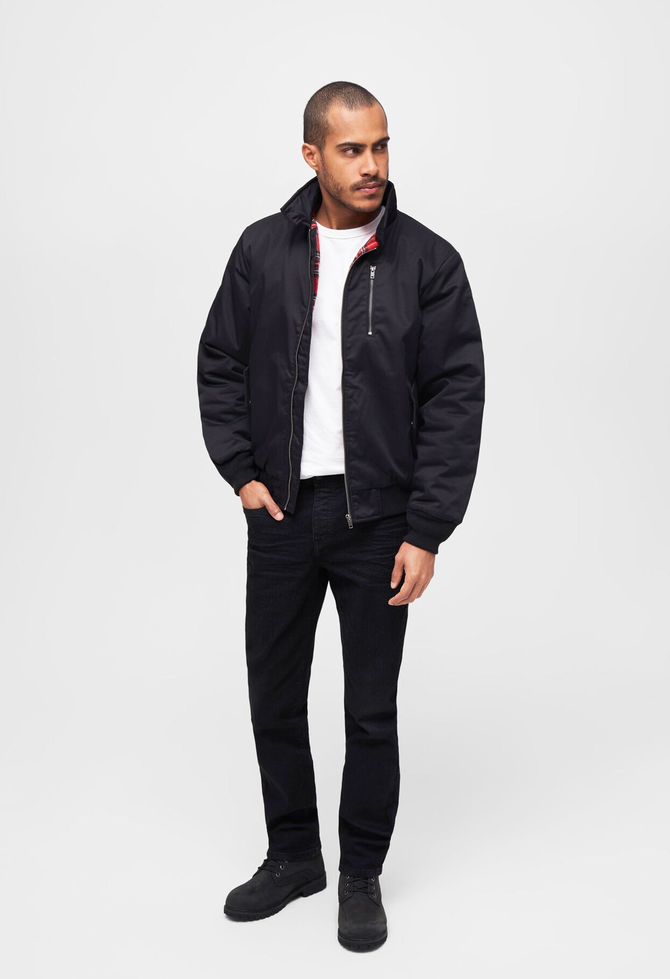 Geaca Lord Canterbury Winter Negru Brandit - Caldura si Stil