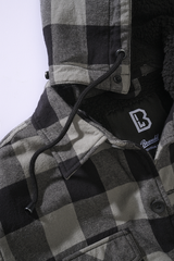 Geaca Lumber Hooded Black/Charcoal Brandit - Stil Urban Robust