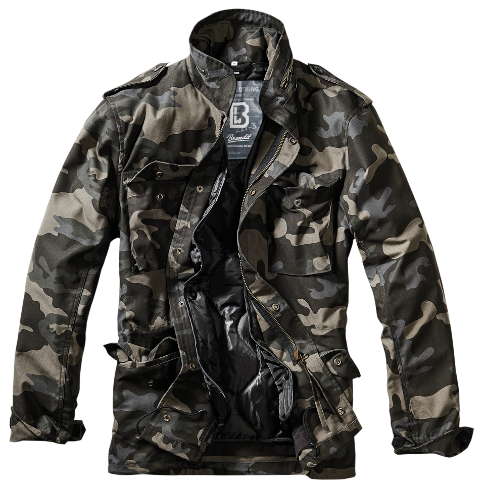 Geaca M65 Classic Dark Camo Brandit - Versatilitate Urbana
