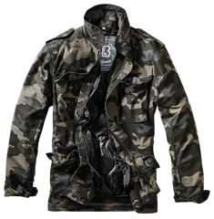 Geaca M65 Classic Dark Camo Brandit - Versatilitate Urbana