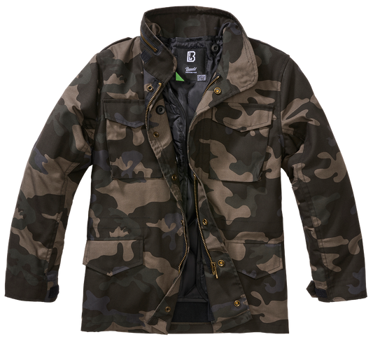 Geaca M65 Classic Dark Camo Copii Brandit - Aventura Zilnica