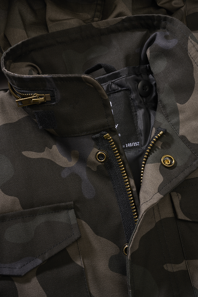 Geaca M65 Classic Dark Camo Copii Brandit - Aventura Zilnica