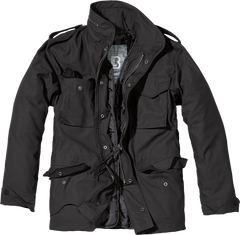 Geaca M65 Classic Negru Brandit - Durabilitate si Stil Clasic