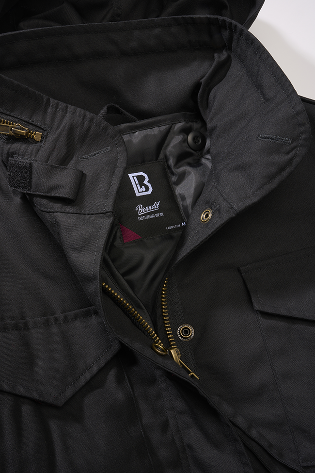 Geaca M65 Classic Negru Dama Brandit - Versatilitate Urbana