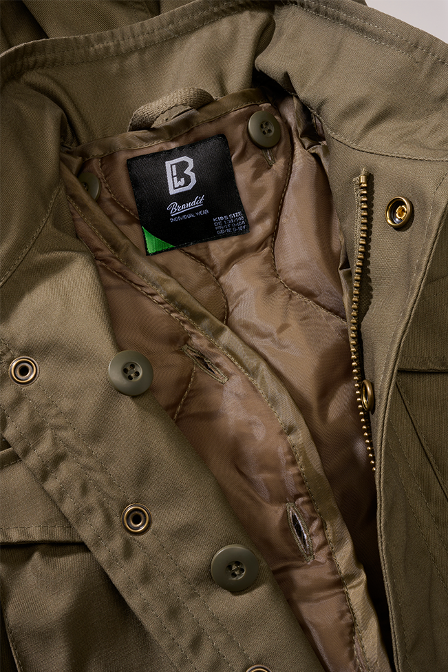 Geaca M65 Classic Olive Copii Brandit - Spirit de Aventura