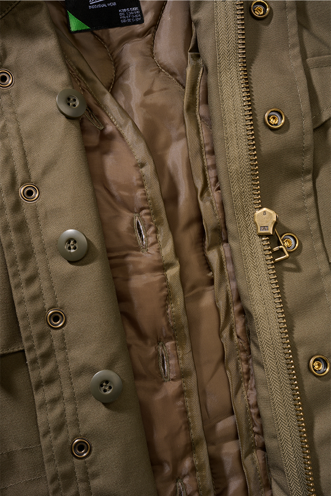 Geaca M65 Classic Olive Copii Brandit - Spirit de Aventura