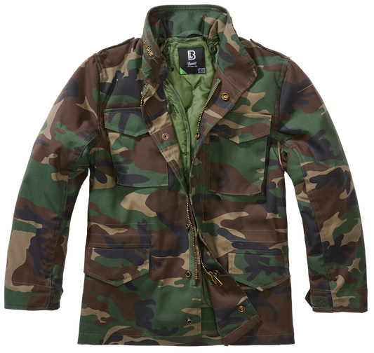 Geaca M65 Classic Woodland Copii Brandit - Aventura Durabila
