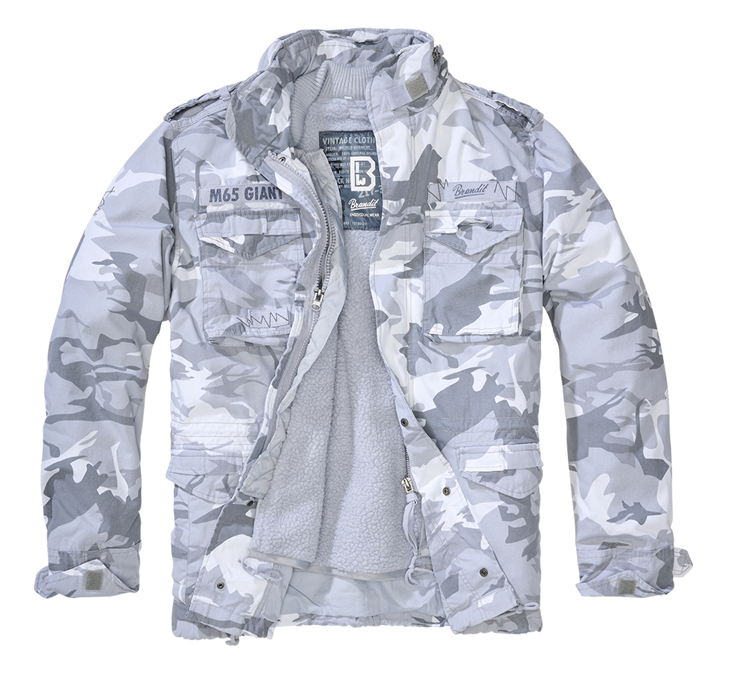 Geaca M65 Giant Blizzard Camo Brandit - Caldura Extrema