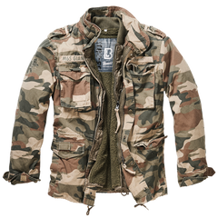 Geaca M65 Giant Light Woodland Brandit - Usor si Robust