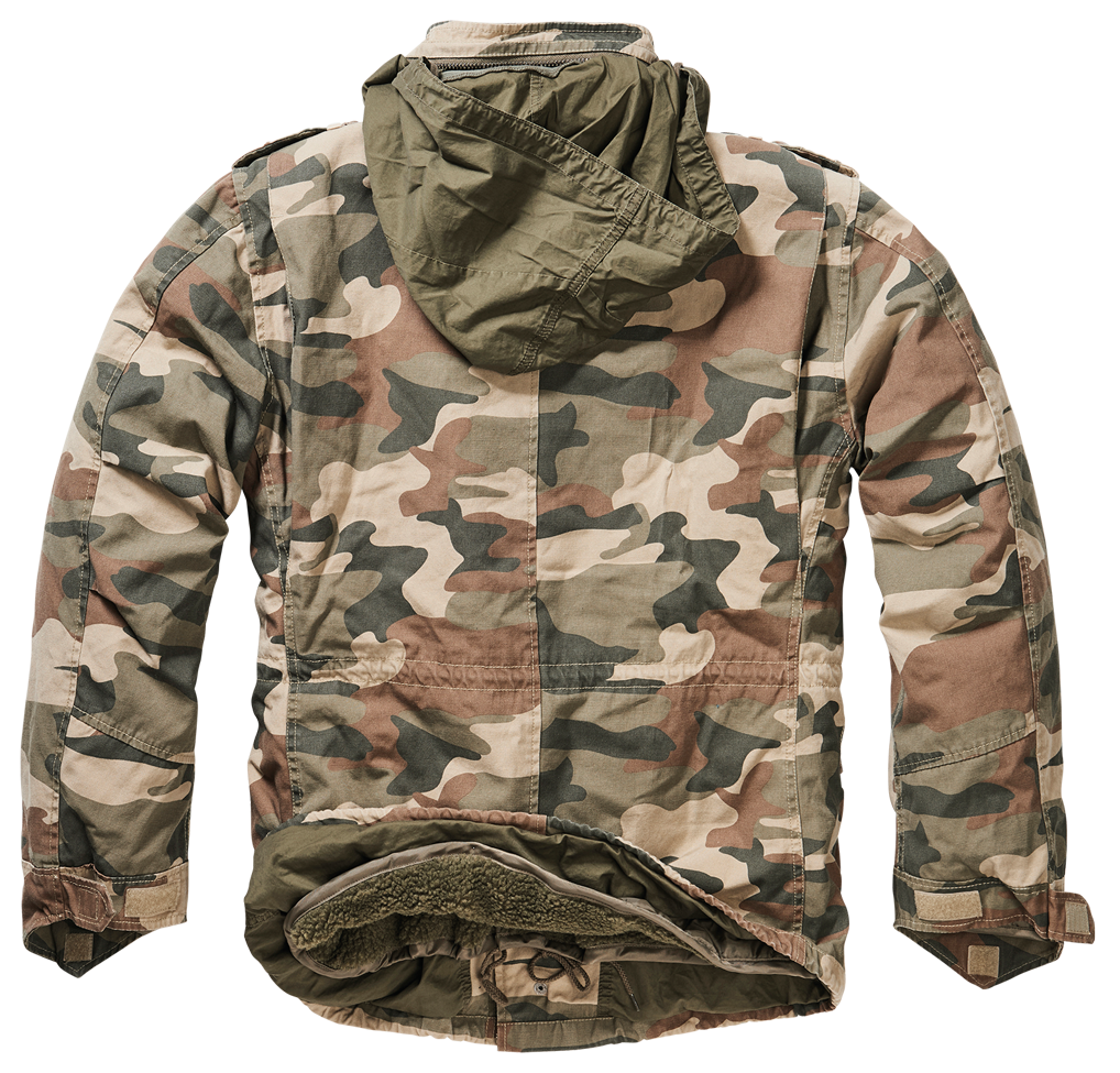Geaca M65 Giant Light Woodland Brandit - Usor si Robust