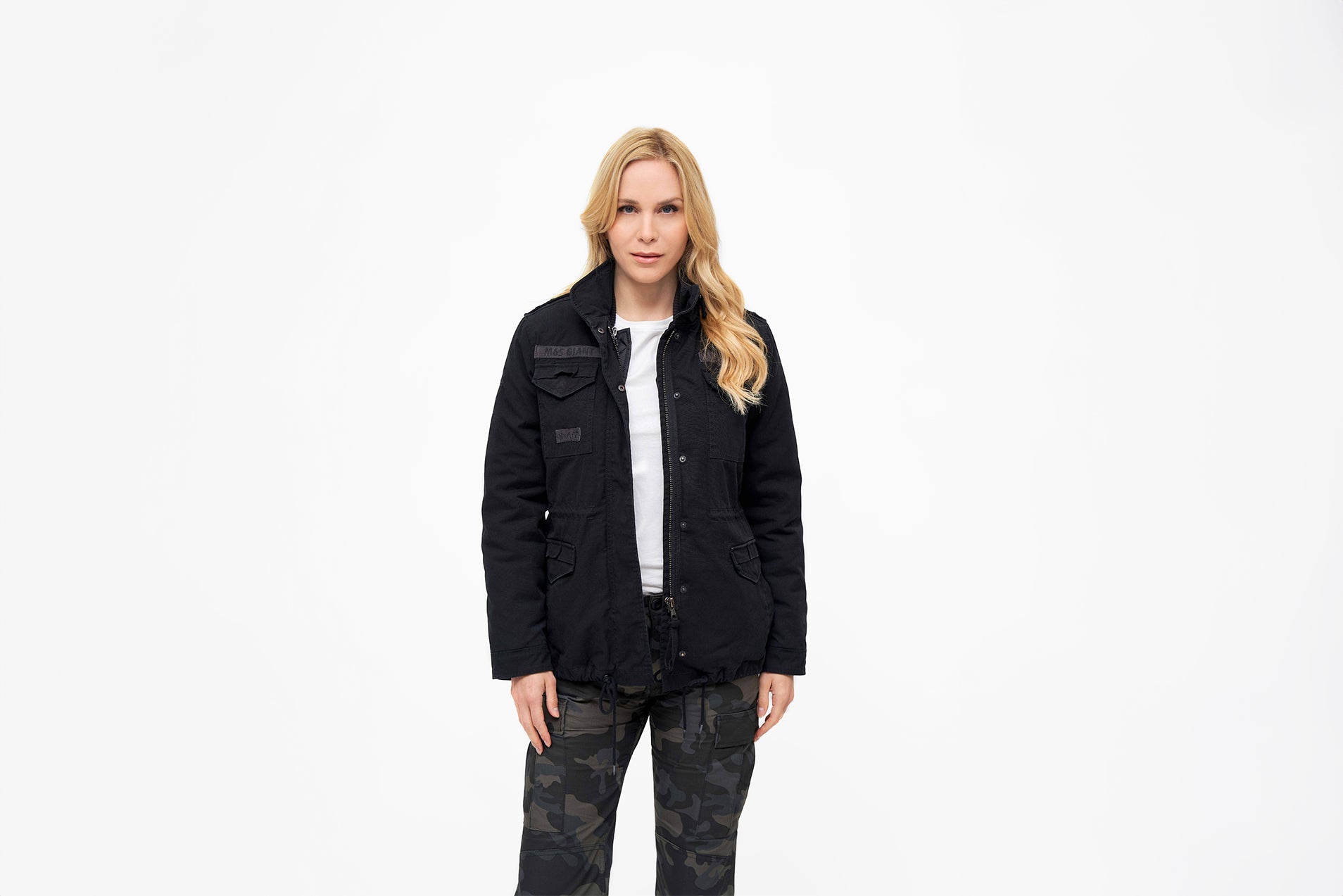 Geaca M65 Giant Negru Dama Brandit - Confort Urban Tactic
