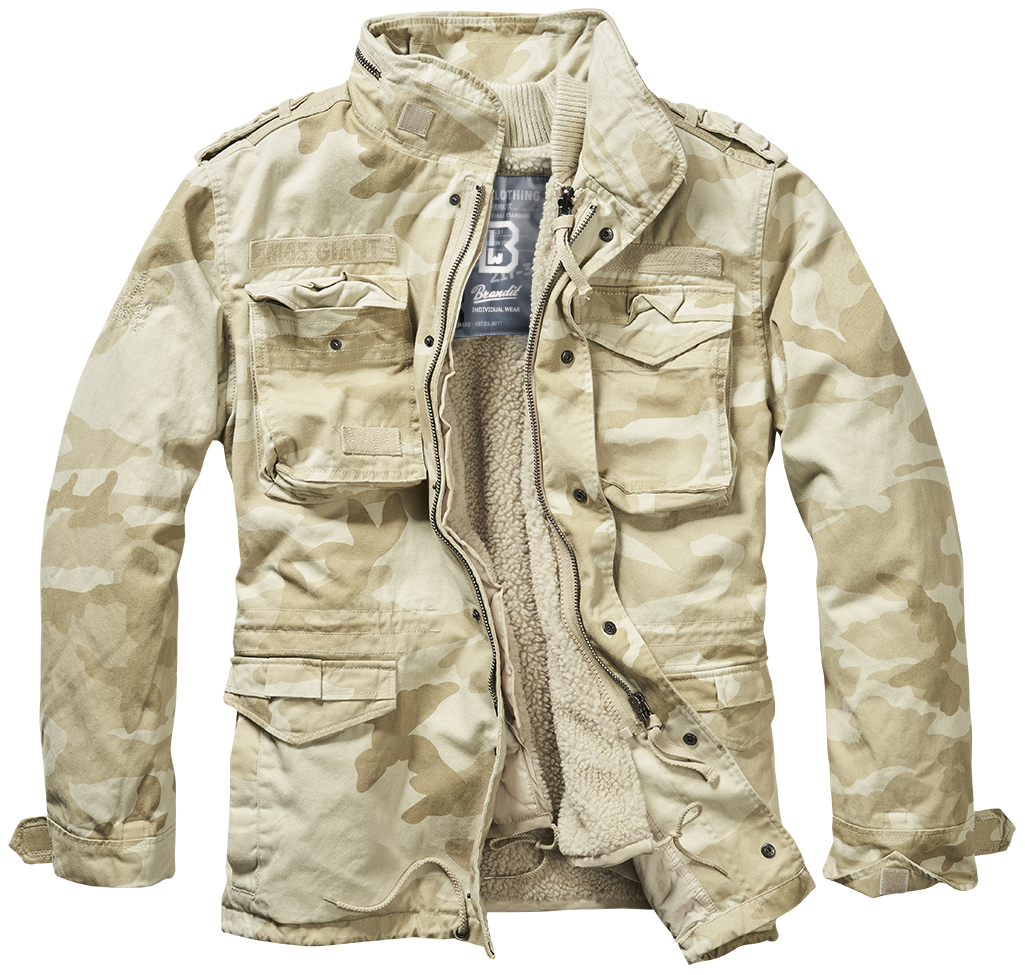 Geaca M65 Giant Sandstorm Brandit - Caldura si Rezistenta Durabila