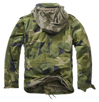 Geaca M65 Giant Swedish Camo/Olive/Blue Brandit - Versatilitate Tactică