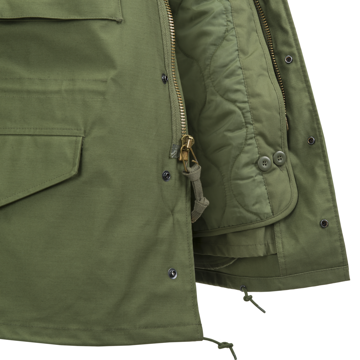 Geacă M65 Helikon-Tex NyCo Sateen Neagră