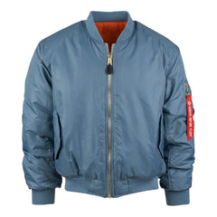 Geacă MA-1 Bomber Vintage denim Fostex Garments - Autenticitate și Rezistență