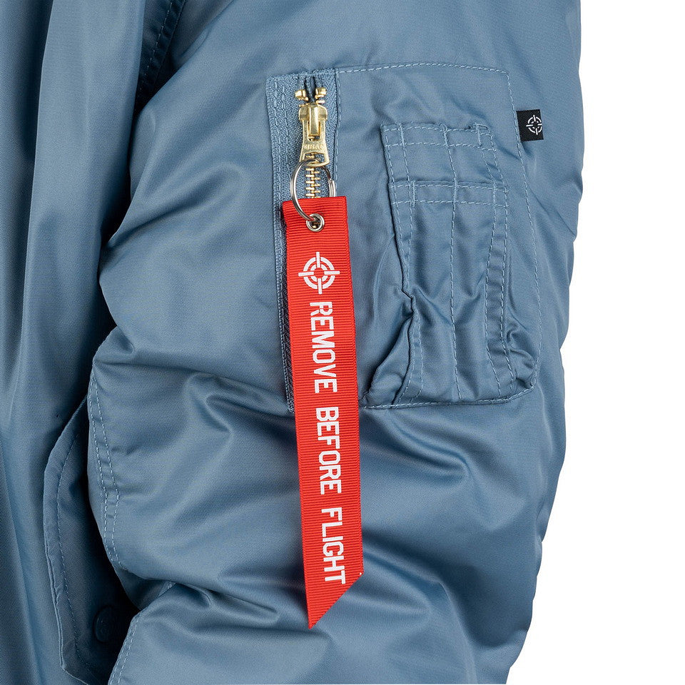 Geacă MA-1 Bomber Vintage denim Fostex Garments - Autenticitate și Rezistență