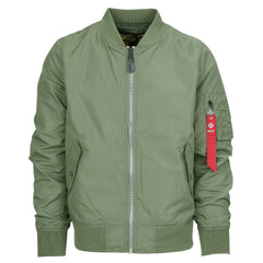 Geacă MA-1 Summer Bomber Verde Fostex - Esența Stilului Tactic-Urban