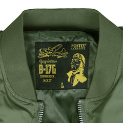 Geacă MA-1 Summer Bomber Verde Fostex - Esența Stilului Tactic-Urban