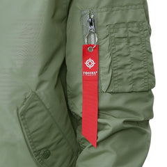Geacă MA-1 Summer Bomber Verde Fostex - Esența Stilului Tactic-Urban
