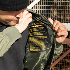 Geacă MA-1 Summer Bomber Verde Fostex - Esența Stilului Tactic-Urban