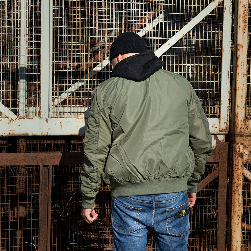 Geacă MA-1 Summer Bomber Verde Fostex - Esența Stilului Tactic-Urban