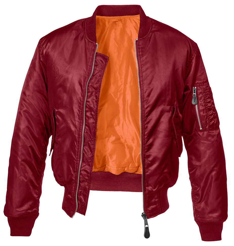 Geaca MA1 Burgundy Brandit - Caldura si Mobilitate
