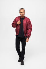 Geaca MA1 Burgundy Brandit - Caldura si Mobilitate
