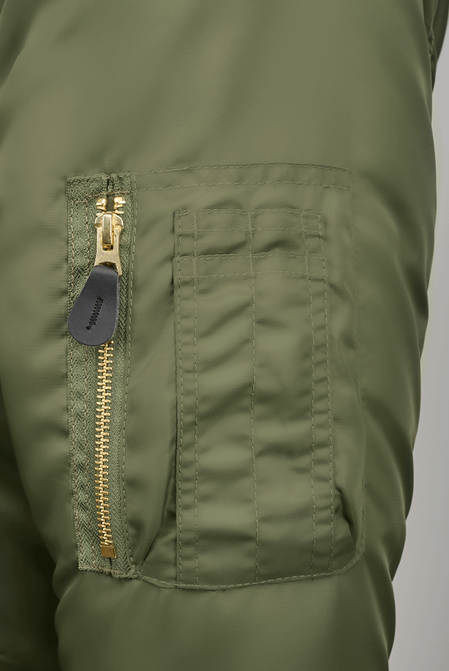 Geaca MA2 Fur Collar Olive Brandit - Caldura si Mobilitate Optima