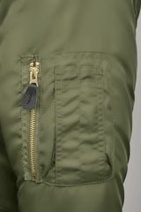 Geaca MA2 Fur Collar Olive Brandit - Caldura si Mobilitate Optima
