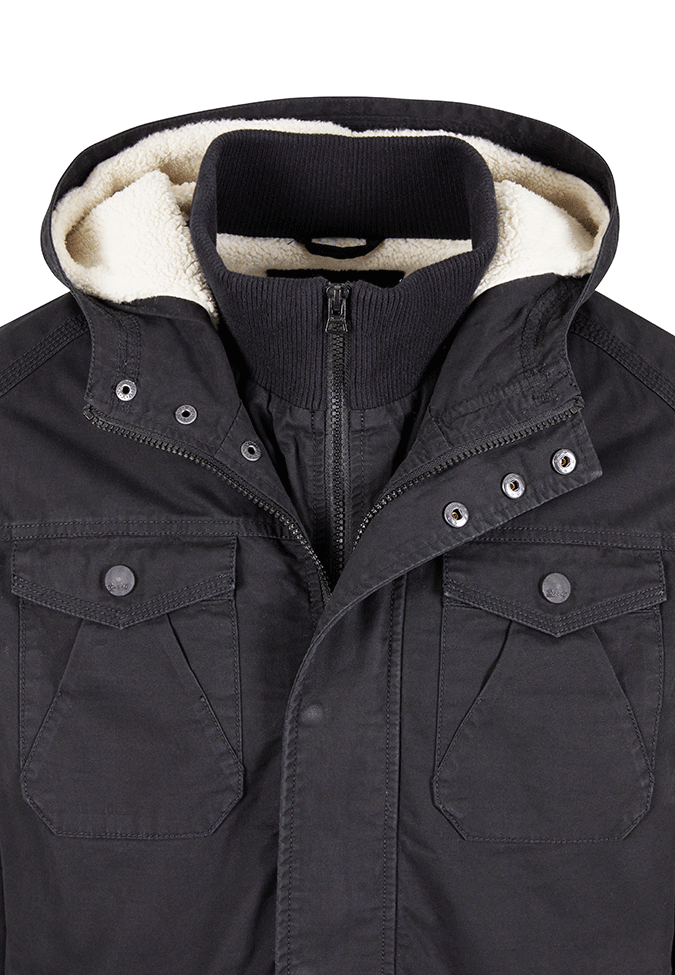 Geaca Meadow Negru Brandit - Stil si Protectie Zilnica