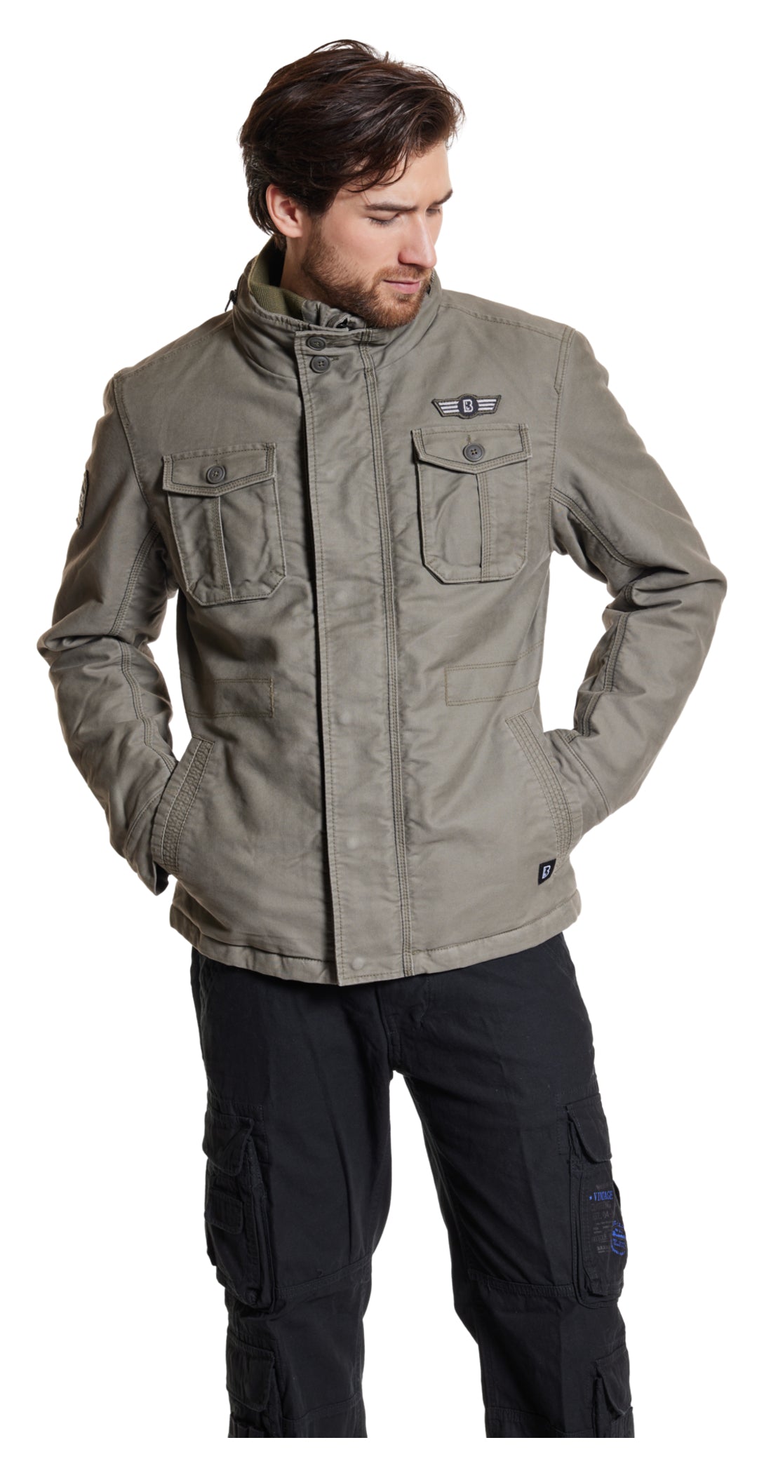 Geacă Moleskin Dexter Brandit - Stil Militar, Confort Zilnic