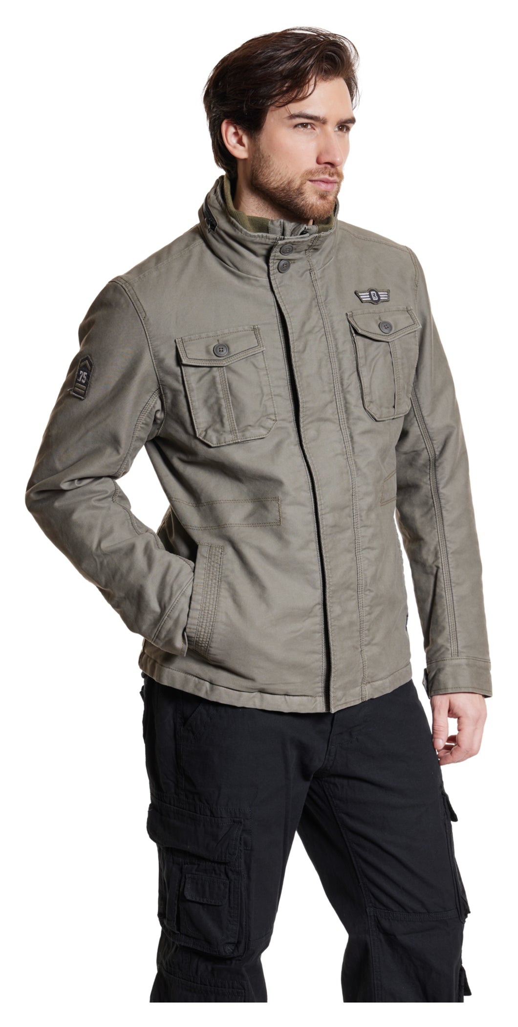 Geacă Moleskin Dexter Brandit - Stil Militar, Confort Zilnic