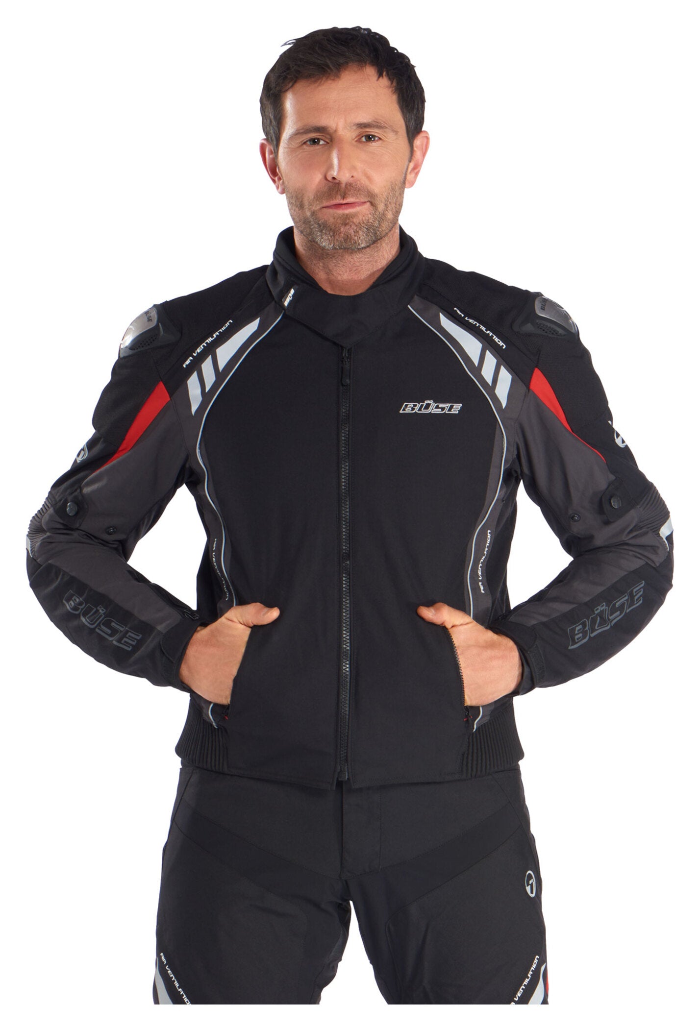Geacă Moto B.Racing Pro Büse - Impermeabilă, Sportivă, Sigură