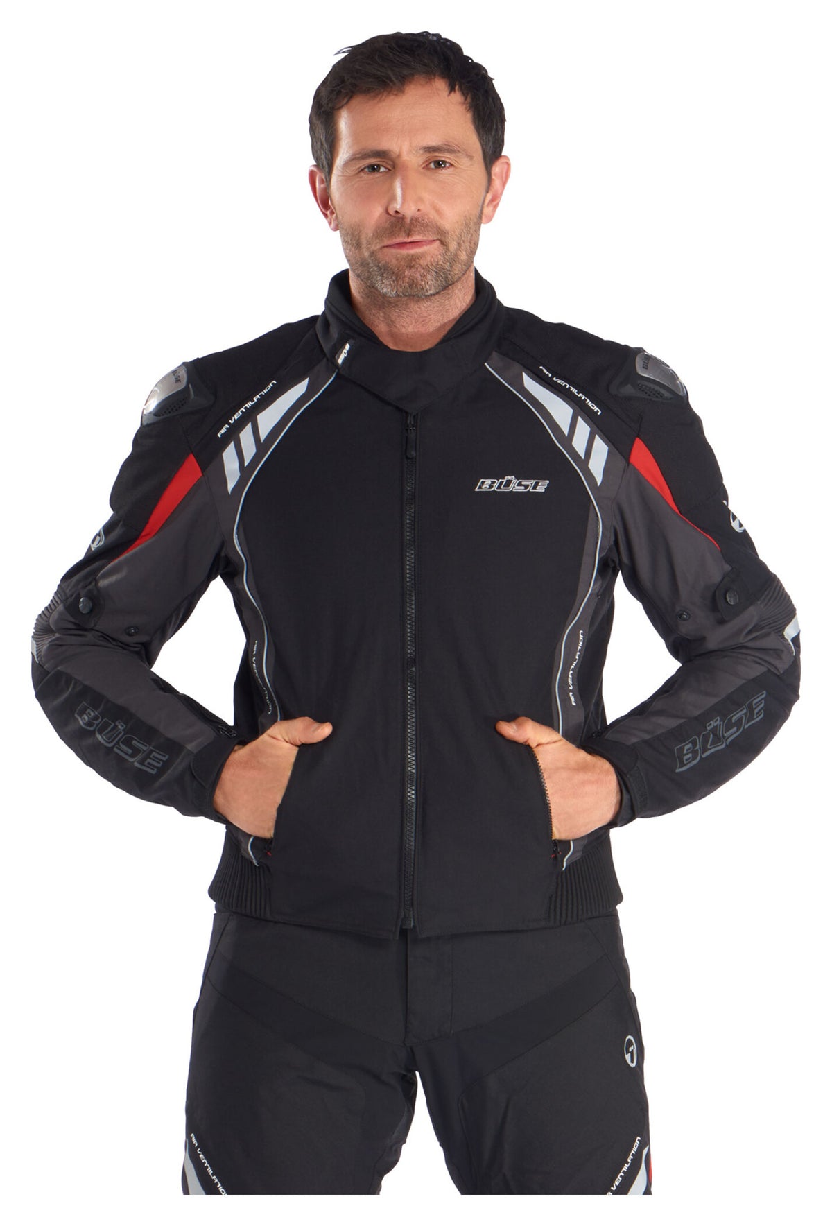 Geacă Moto B.Racing Pro Büse - Impermeabilă, Sportivă, Sigură