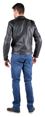 Geacă Moto Classic LD Sondrio 2.0 - Piele, Protecții Nivel 1