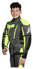 Geacă Moto Copii Touring Kids 191 Fastway - Mâneci Ajustabile