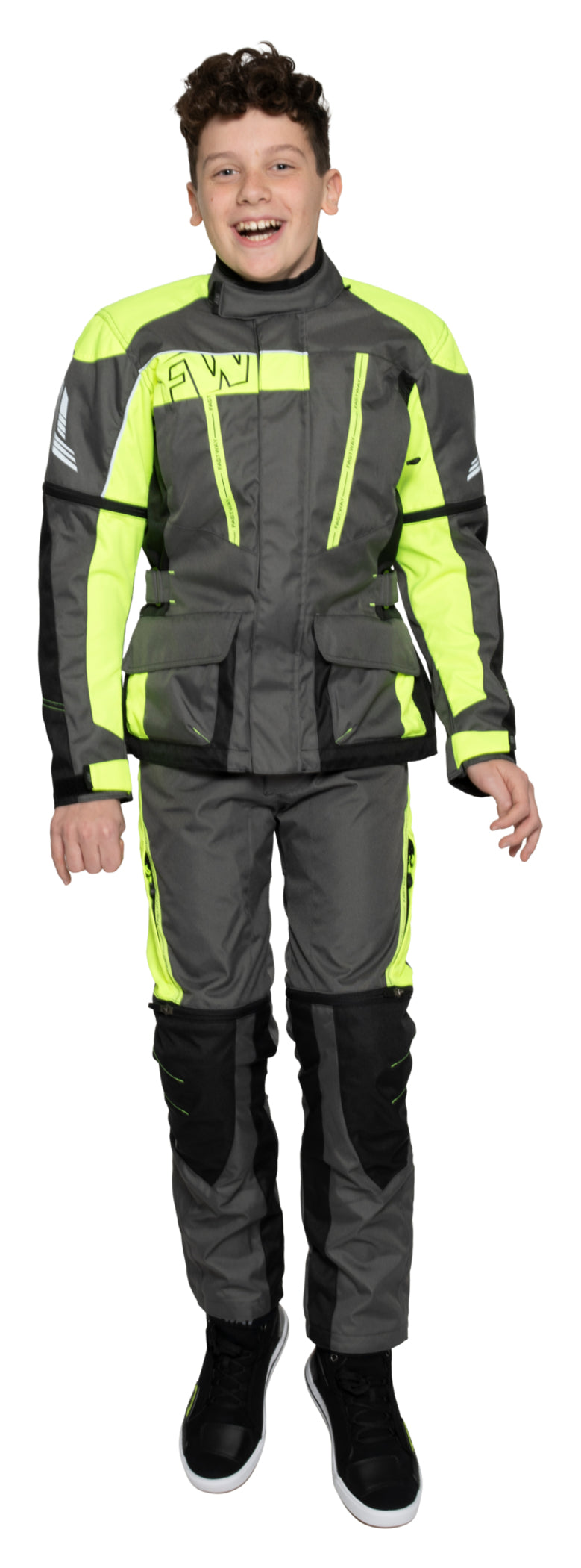 Geacă Moto Copii Touring Kids 191 Fastway - Mâneci Ajustabile
