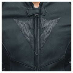 Geacă Moto Dainese Avro 5 - Piele, Protecții Aluminiu