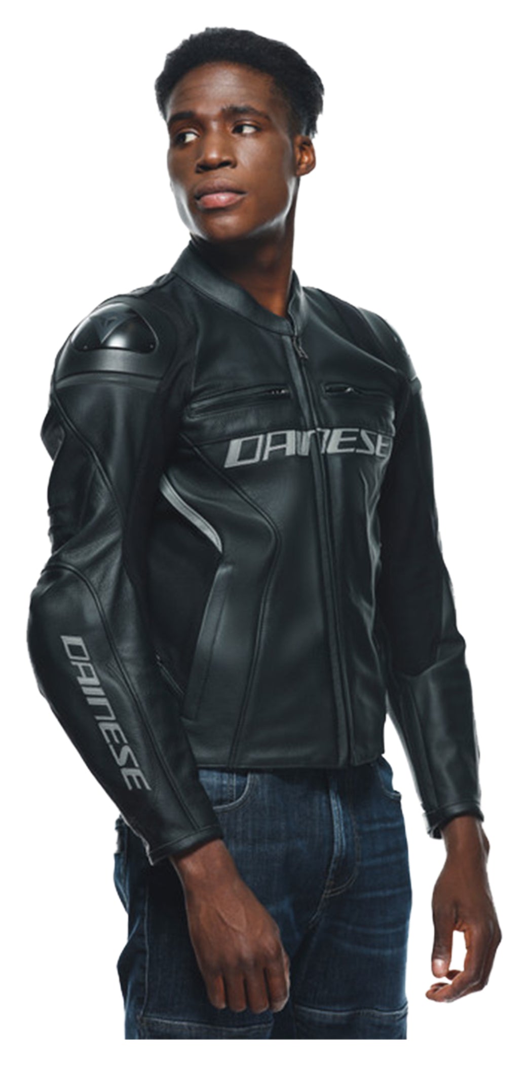 Geacă Moto Dainese Racing 4 - Piele, Protecții Aluminiu