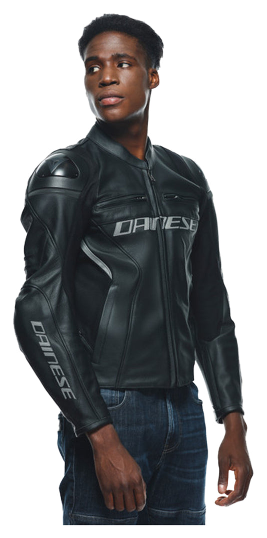 Geacă Moto Dainese Racing 4 - Piele, Protecții Aluminiu