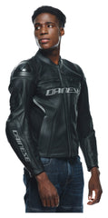 Geacă Moto Dainese Racing 4 - Piele, Protecții Aluminiu
