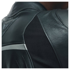 Geacă Moto Dainese Racing 4 - Piele, Protecții Aluminiu