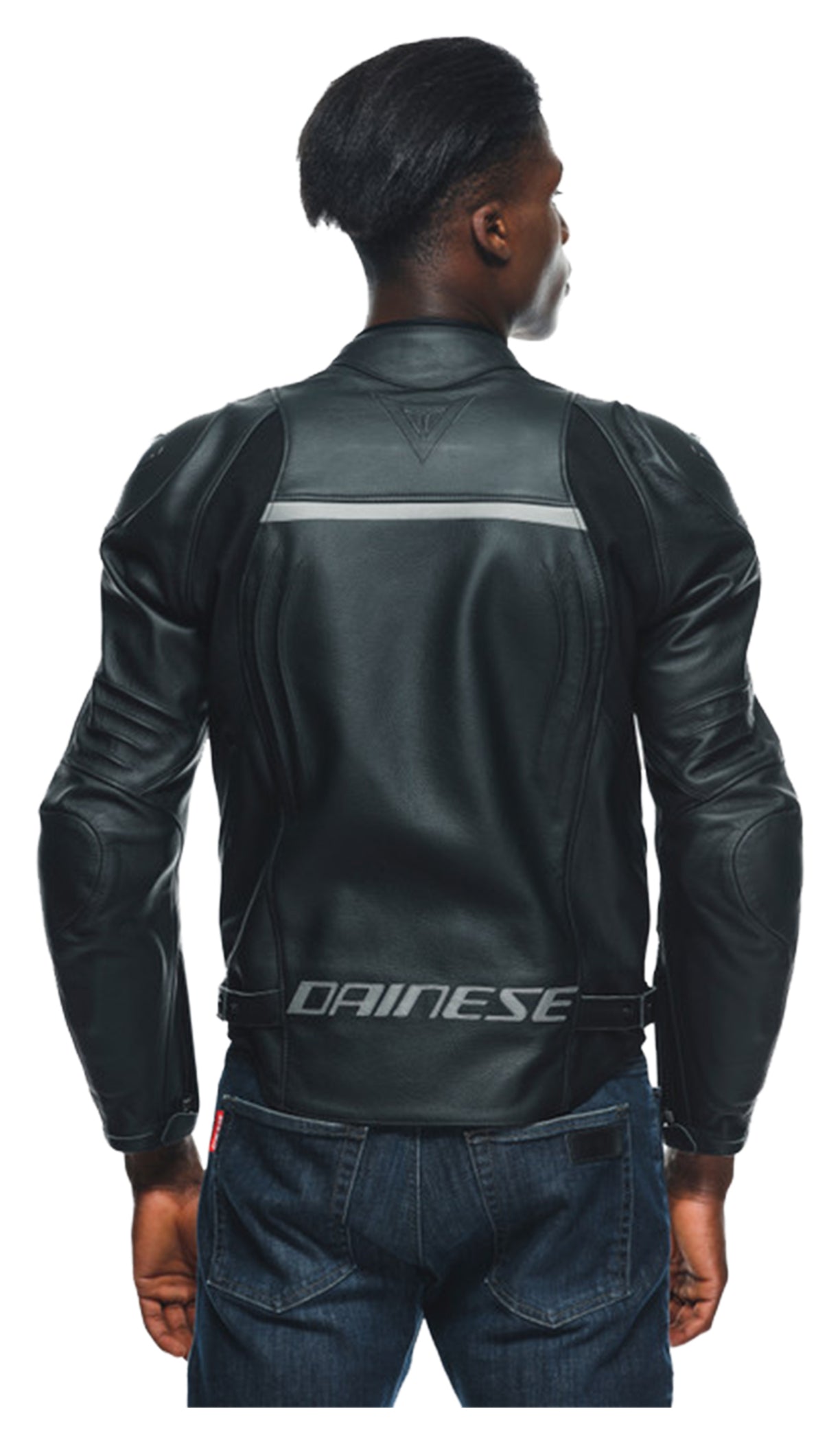 Geacă Moto Dainese Racing 4 - Piele, Protecții Aluminiu