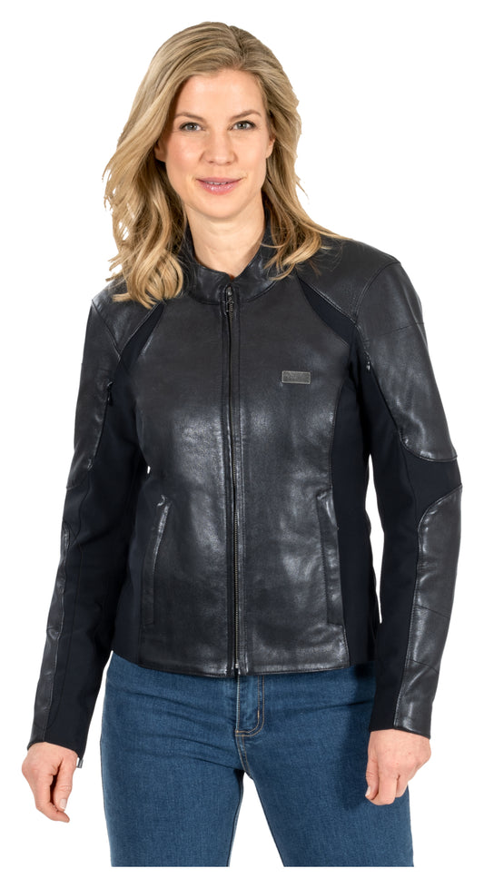 Geacă Moto Damă DL-JW-7 Detlev Louis - Piele, Slim-Fit, Versatilă