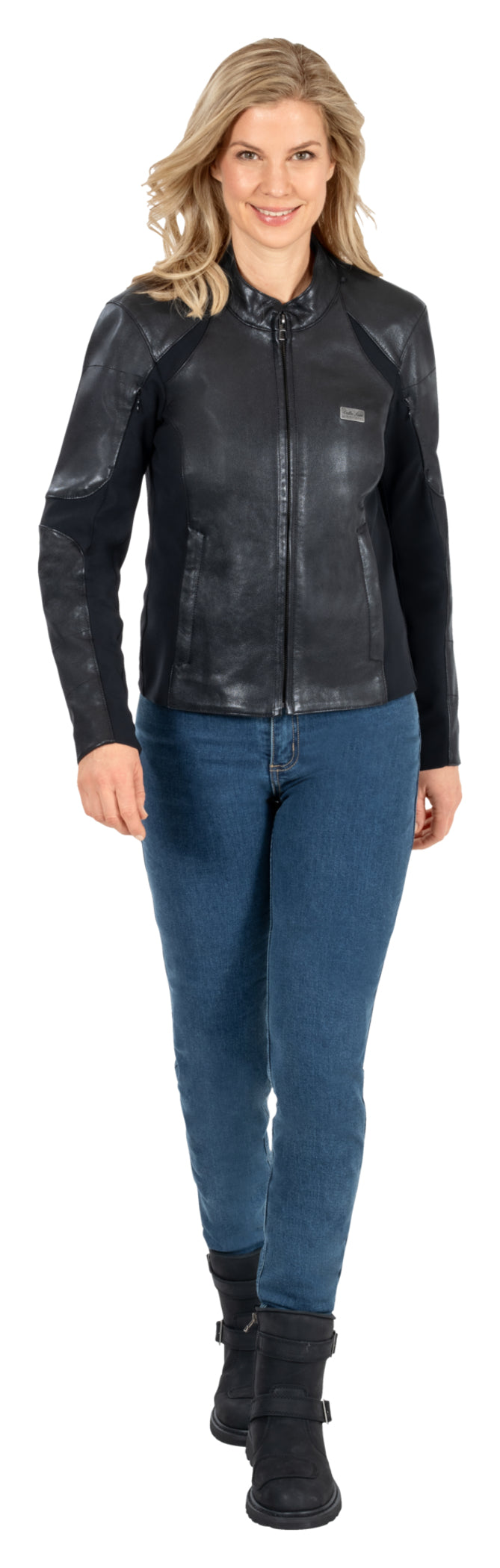 Geacă Moto Damă DL-JW-7 Detlev Louis - Piele, Slim-Fit, Versatilă